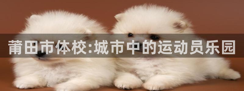 凯发官网下载平台注册要钱吗是真的吗：莆田市体校:城市