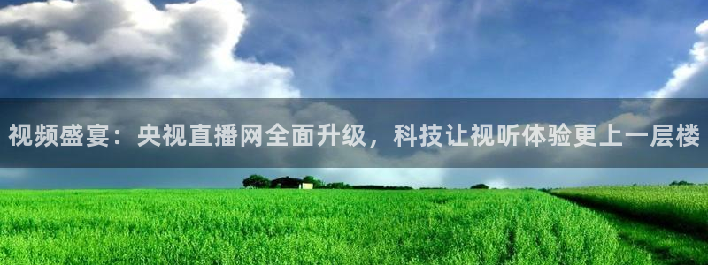 鲸鱼看球直播：视频盛宴：央视直播网全面升级，科技让视听体验更上一层楼